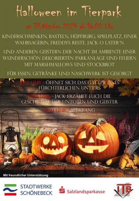 2024 BB Halloween Plakat mit Logos Freigabe © Veranstalter