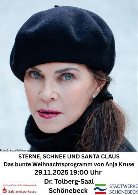 Plakat Anja Kruse. © Bianca Faltermey / Veranstalter