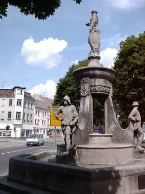 Marktbrunnen um 2008 Marktbrunnen 1