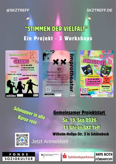 Projekt "Stimmen der Vielfalt".