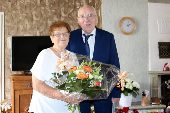 Sieglinde und Gottfried Menzel feierten Diamantene Hochzeit. © Stadt Schönebeck EhelMenzels ©Stadt Schönebeck