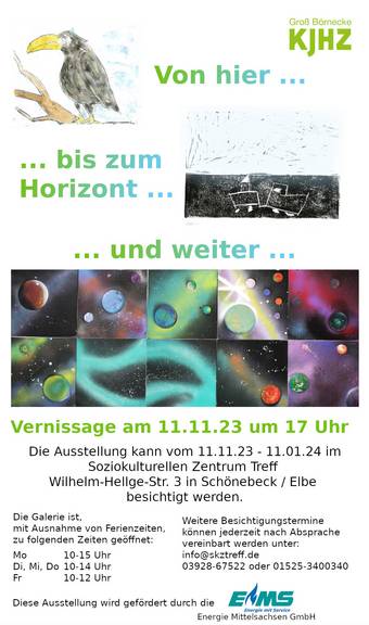 Plakat KJHZ mit Anschrift Treff