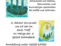Plakat Weihnachtslesung. Plakat Weihnachtslesung 2023