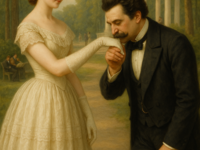 Johann und Olga. Das Bild ist mit KI generiert.