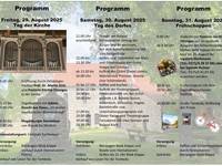 Programm Jubiläum Plötzky