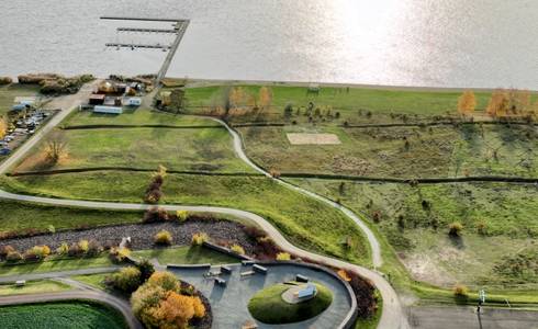 Ziel des 11. Salzland-Radeltages: Der Concordia-See. Ziel des 11. Salzland-Radeltages: Der Concordia-See.