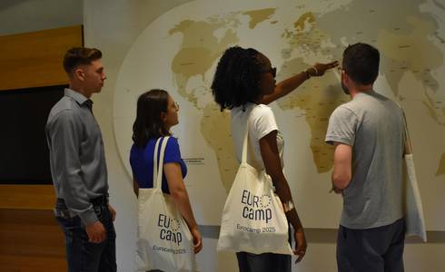 Eurocamp: Begegnungen junger Menschen aus unterschiedlichen Ländern.