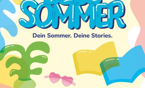 Lesesommer XXL © Robert Deutsch LFst Plakat A2 Motiv