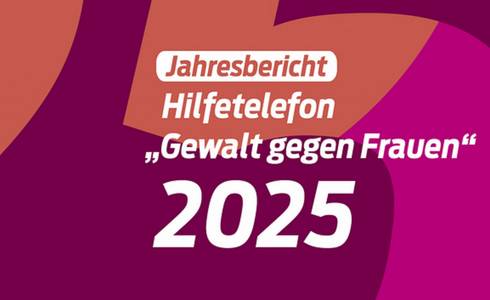 Titelfoto Jahresbericht 2025. © Hilfetelefon Titelfoto Jahresbericht 2025.
