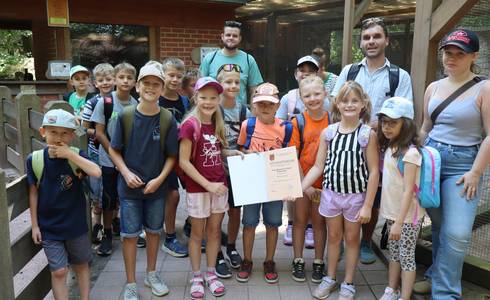 17. Verlängerung der Montessori Grundschule © Stadt Schönebeck (Elbe) Tierpatenschaft Rhönschaf
