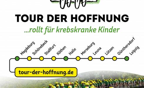 Die Tour der Hoffnung ist am Freitag in Schönebeck zu Gast.