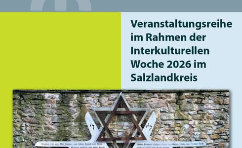 Deckblatt Broschüre SCHALOM "Jüdisches Leben".