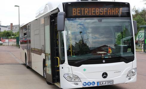 KVG Kreisverkehrsgesellschaft Salzlandkreis Bus groß