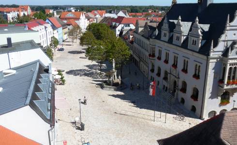 Marktplatz vom Salzturm