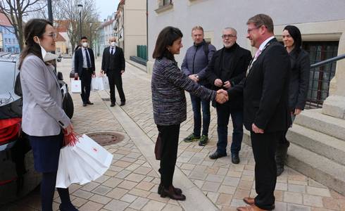 Antrittsbesuch der Generalkonsulin Gül Özge Kaya