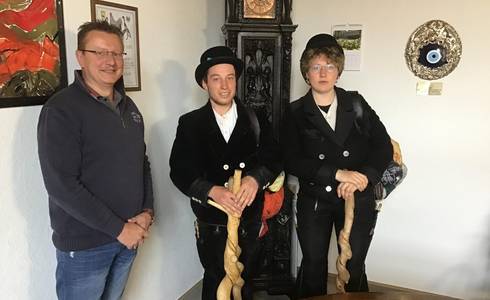 Besuch im Schönebecker Rathaus