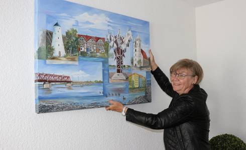 Kunstwerk als Dauerleihgabe an Stadt übergeben