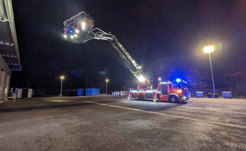 Neues Einsatzfahrzeug DLK