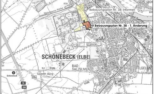 1. Änderung des Bebauungsplanes Nr. 38 "ACF-Fläche Magdeburger Straße"
