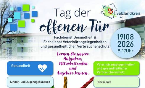 Tag der offenen Tür der Fachdienste Gesundheit und Veterinärangelegenheiten/gesundheitlicher Verbraucherschutz © Salzlandkreis Salzlandkreis