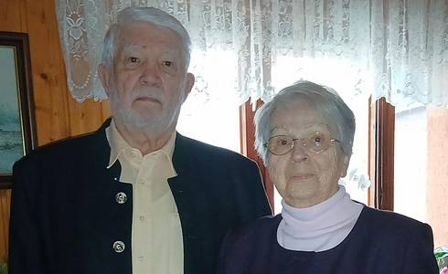 Irmgard und Lutz Scarbatha feierten Diamantene Hochzeit.