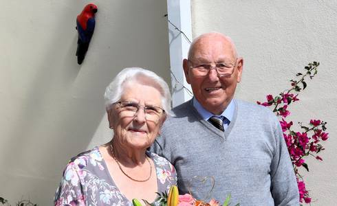 Erna und Dieter Körner feierten Gnadenhochzeit.