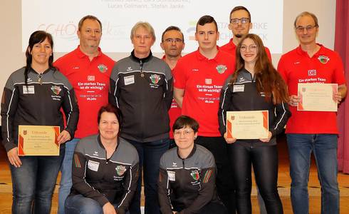 Die Kegler von Union 1861 Schönebeck.