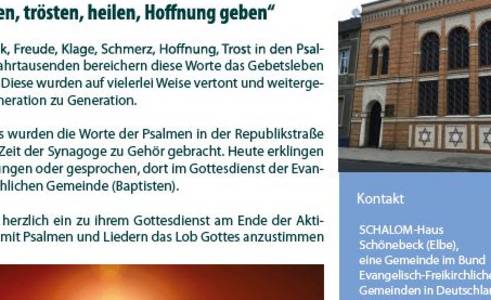 Gottesdienst 2021 Schalomwoche